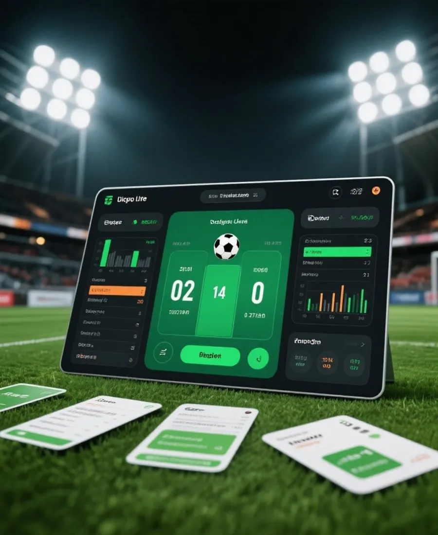 世界盃即時比分手機介面示意圖