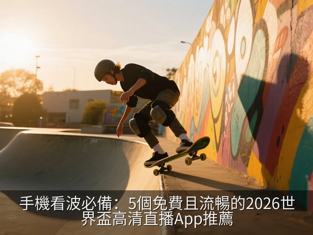 手機看波必備：5個免費且流暢的2026世界盃高清直播App推薦