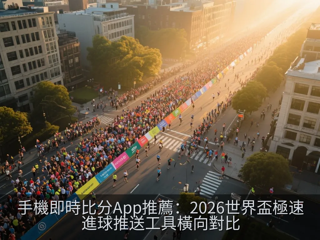 手機即時比分App推薦：2026世界盃極速進球推送工具橫向對比